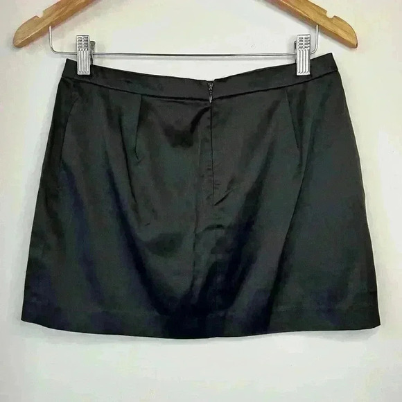 Vintage Forever 21 Women’s Black Straight Grunge Punk Goth Mini Skirt Small - Picture 13 of 13